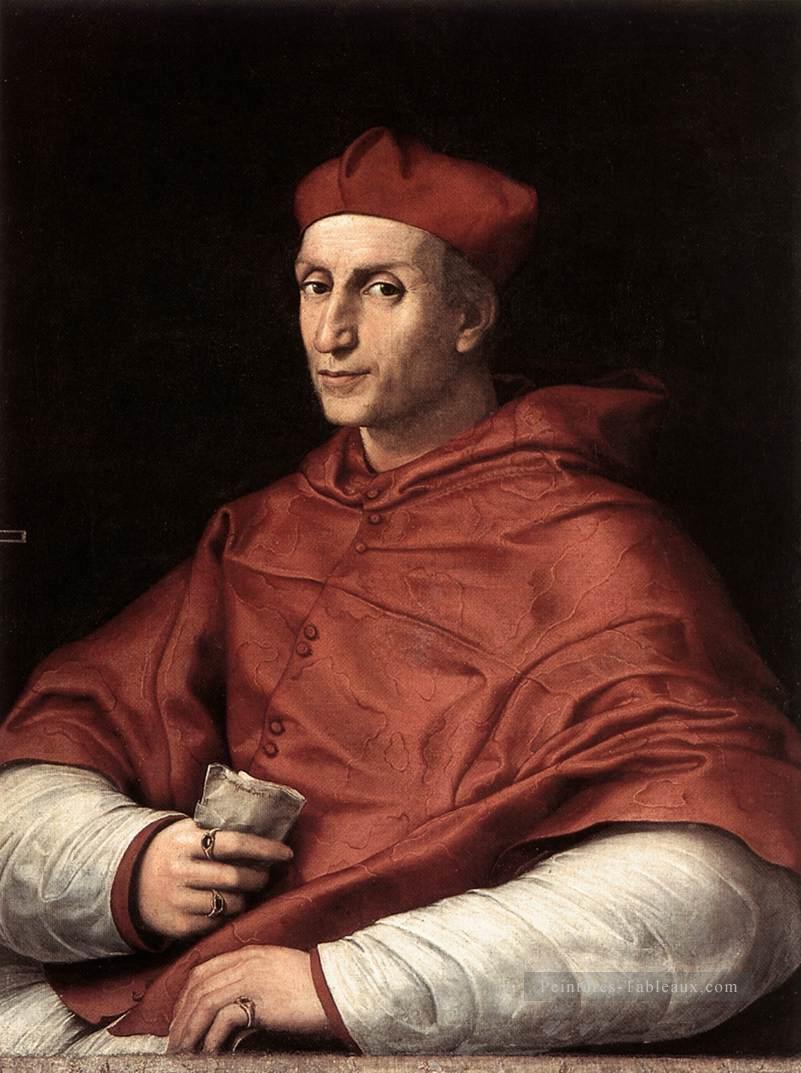 Portrait du Cardinal Bibbiena Renaissance Raphaël Peintures à l'huile